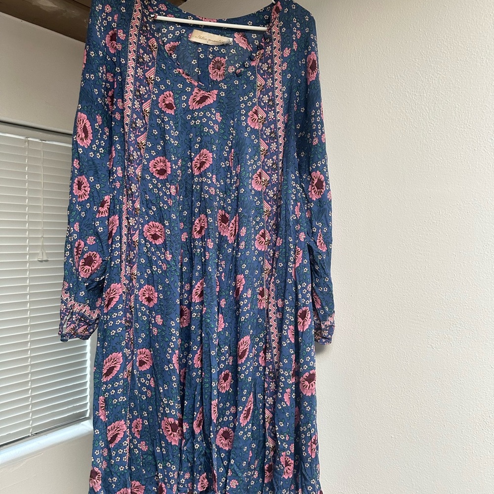 Natalie Martin Fiore Long Sleeve Dress